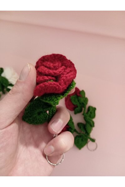 shop El Örmesi Gül Ve Karpuz Şeklinde Anahtarlık