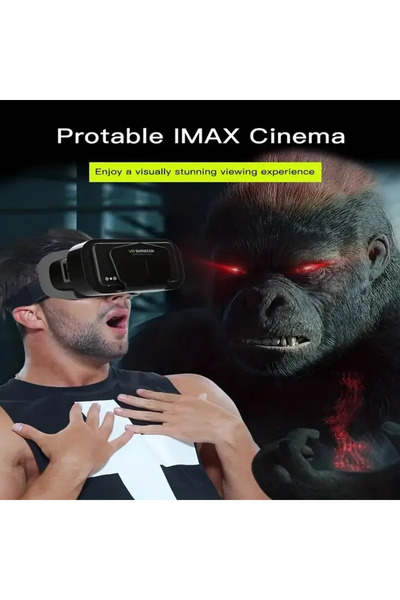 MAKINGTEC Smart 3D Virtual Reality Glasses for Gaming and Mobile Phones