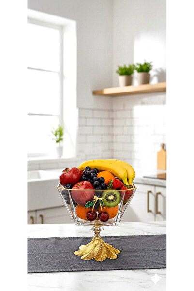 Niyara home Cam meyvelik metal ayakli