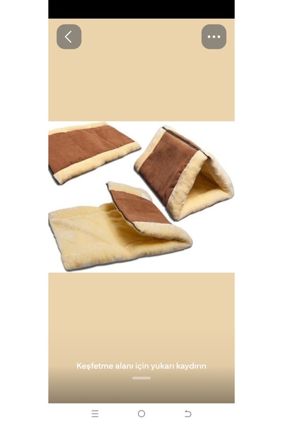 Beta kedive köpek minderi yatağı box sıcacık yumuşak