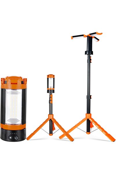 LA' PRECIOUS KSEIBI Camping Light – 10000mAh Rechargeable LED Camping Light with Stand