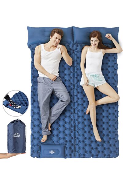 LA' PRECIOUS Sleeping Mat Camping 2 People Outdoor Inflatable Air Mattress