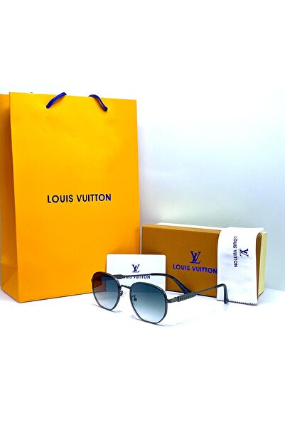 glassess Men's fashion glasses with a dark gray frame and gradient blue lenses in an elegant design.