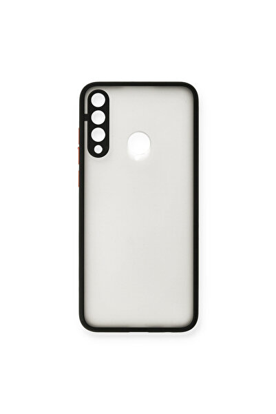 TechTrove Huawei Y6P İçin Uyumlu Buzlu Tasarım Renkli Tuş Mat Tasarım Sararma...