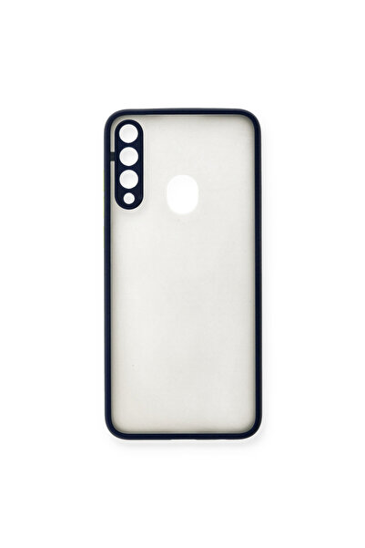 TechTrove Huawei Y6P İçin Uyumlu Buzlu Tasarım Renkli Tuş Mat Tasarım Sararma...