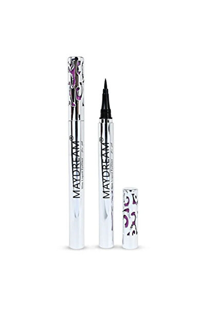MAYDREAM Fine Liquid Eyeliner | Charcoal and Long-Lasting Eyeliner | Waterproof and Smudge-Proof | Precise Definition | Eye Makeup