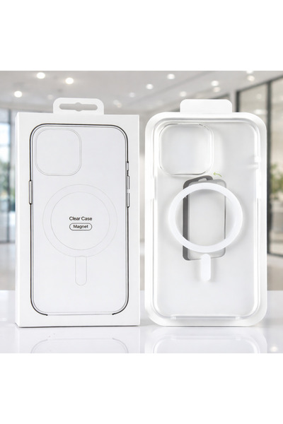 CAMCI İPHONE 14 PROMAX UYUMLU Sert Sararmaz Megsafeli Ultra Kaliteli Animasyo...