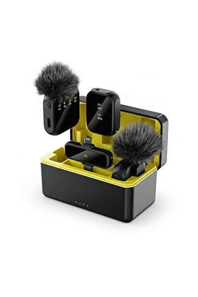 Bubitechh Kablosuz Yaka Mikrofonu Seti