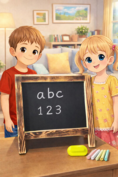 de mavera Yazı tahtası okul öncesi karatahta