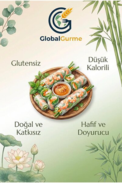 Bamboo Tree Pirinç Yufkası (Rice Paper) 340 Gr -GLOBAL GURME-