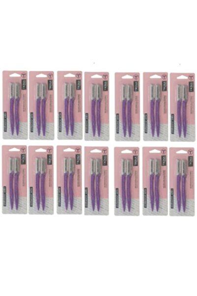 Trina Profesyonel 2'li Kaş Usturası 14 Paket Set