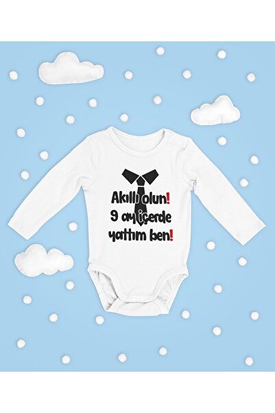 SEVBANO كن ذكيًا، استلقي بعد 9 أشهر، بدلة قطنية ناعمة مطبوعة للجنسين بأكمام ط...