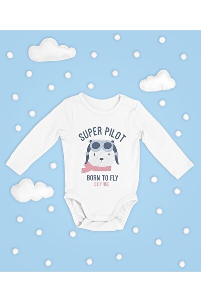 SEVBANO طيار رائع! بدلة قطنية مطبوعة بأكمام طويلة للجنسين مع أزرار كبس