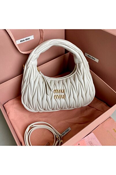 GENERAL Wander Matelassé Crescent Bag Women's Handbag Adjustable Shoulder Bag