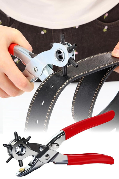 CT STONES curea clește de perforat cu 6 vârfuri diferite piele curea și instr...