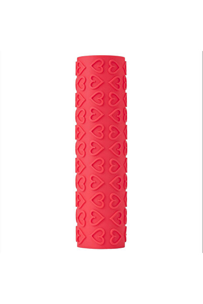 IKEA Vinterfint Roller Cover, Heart Pattern-Red, 25 cm