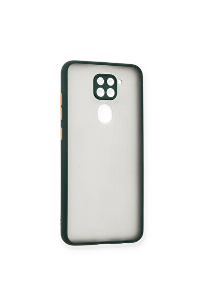 TechTrove Xiaomi Redmi Note 9 İçin Uyumlu Buzlu Tasarım Renkli Tuş Mat Tasarı...