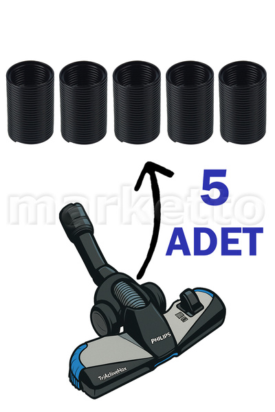 Marketto 5 قطع من فيليبس FC 9911 ماراثون ألتيميت مكنسة كهربائية متوافقة مع تر...