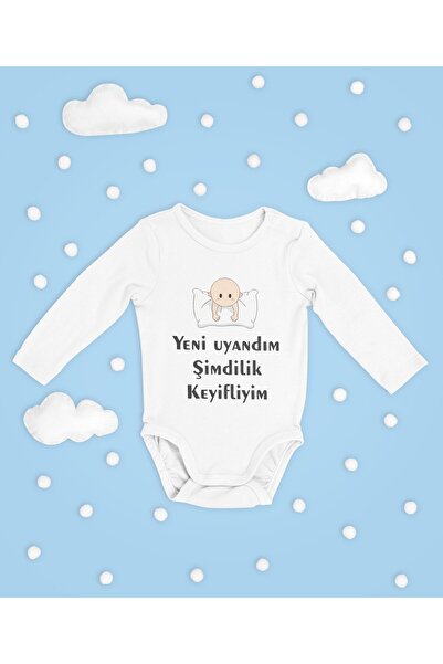 SEVBANO I Just Woke up and I'M Enjoying the Moment! Written Cotton Soft Unise...