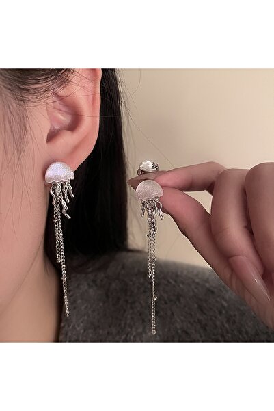 Choice أقراط WA0785-1 الكورية الجميلة على شكل أخطبوط وقنديل بحر أعماق البحار،...