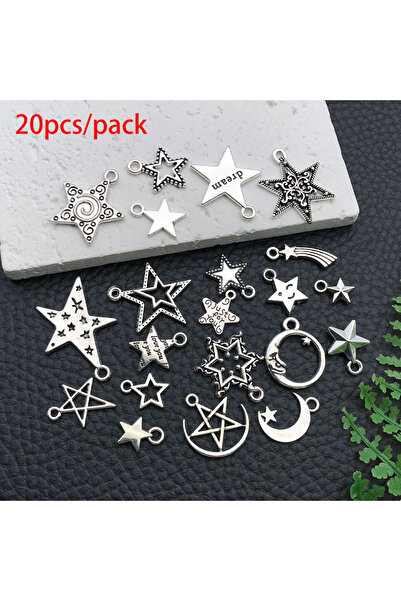 Choice SN19-20 قطعة 20/50/100 قطعة من تعليقات سماوية غامضة، مزيج عشوائي من ال...