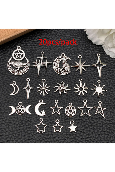 Choice SN1081-20 قطعة 20/50/100 قطعة من تعليقات سماوية غامضة، مزيج عشوائي من ...