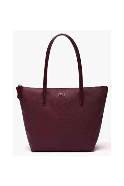 Generic Women's L12.12 Concept Zipper Tote Bag - Medium Claret