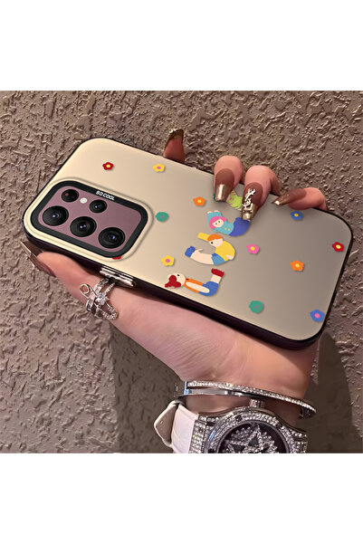 ucuc حافظة سامسونج جالاكسي S22 الترا متوافقة مع الحافة السيليكونية الصلبة وال...