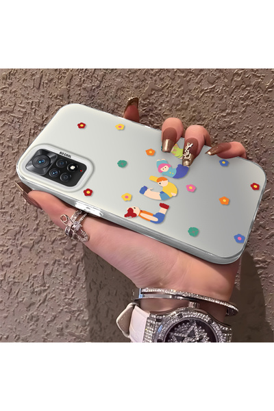 ucuc Xiaomi Redmi Note 11 Pro Compatible Silicone Edge Hard Back Anti-Fall Ca...