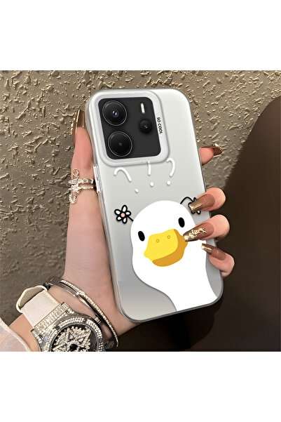 ucuc جراب هاتف شاومي ريدمي نوت 14 4G متوافق مع السيليكون ذو الحواف الصلبة وال...