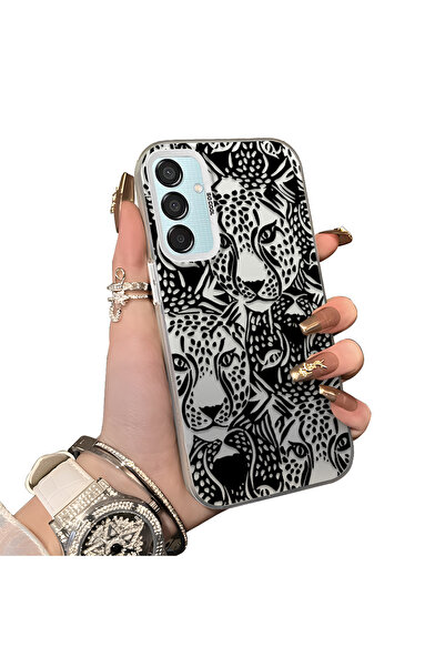 ucuc حافظة سيليكون متوافقة مع هاتف سامسونج جالاكسي M15 ذات حافة صلبة ومضادة ل...