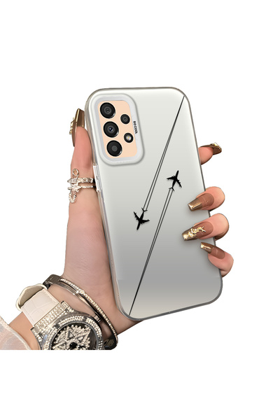 ucuc حافظة سامسونج جالاكسي A33 متوافقة مع الحافة السيليكونية الصلبة والمضادة ...