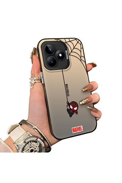 ucuc حافظة سبايدرمان متوافقة مع هاتف Realme C53 ذات حافة سيليكون صلبة ومضادة ...