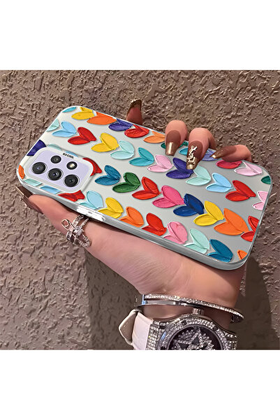 ucuc حافظة سامسونج جالاكسي A72 متوافقة مع الحافة السيليكونية الصلبة المضادة ل...