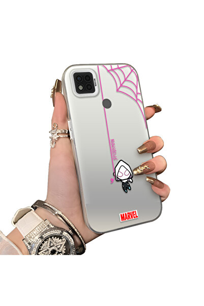 ucuc حافظة سبايدرمان متوافقة مع هاتف Xiaomi Poco C31 ذات حافة سيليكون صلبة وم...