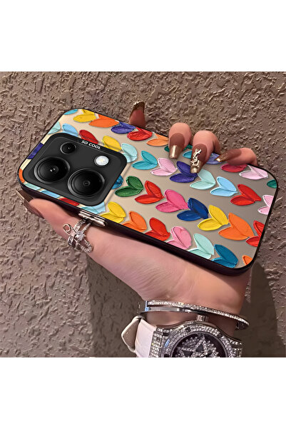 ucuc جراب Xiaomi Redmi Note 14S متوافق مع الحافة السيليكونية الصلبة والظهر ال...