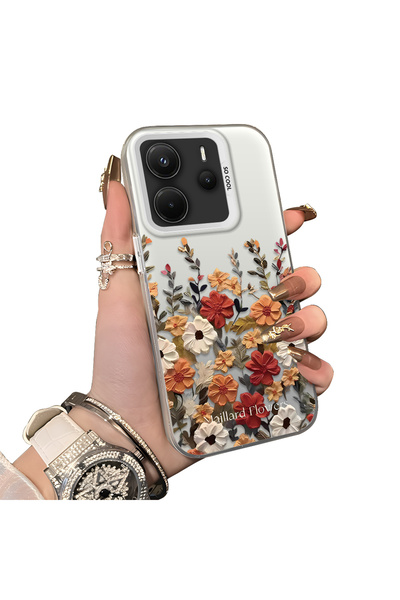 ucuc Xiaomi Redmi Note 14 4g Compatible Silicone Edge Hard Back Anti-Fall Cas...