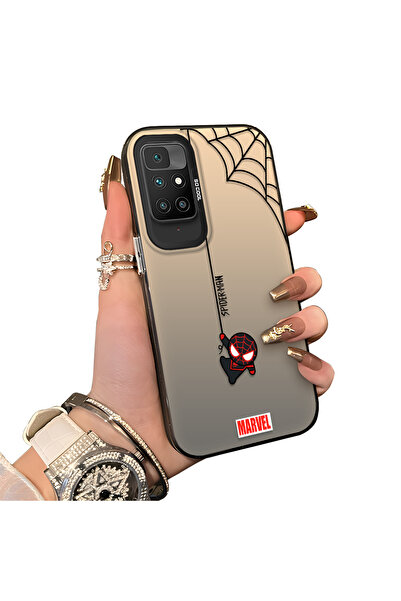 ucuc جراب سبايدر مان متوافق مع هاتف Xiaomi Redmi 10 مصنوع من السيليكون الصلب ...