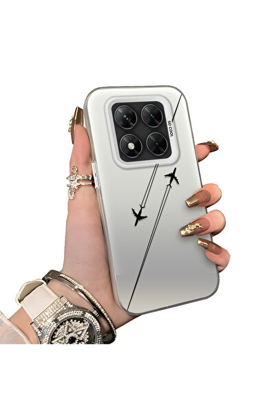 ucuc Xiaomi Poco X7 5g Compatible Silicone Edge Hard Back Anti-Fall Case Airp...