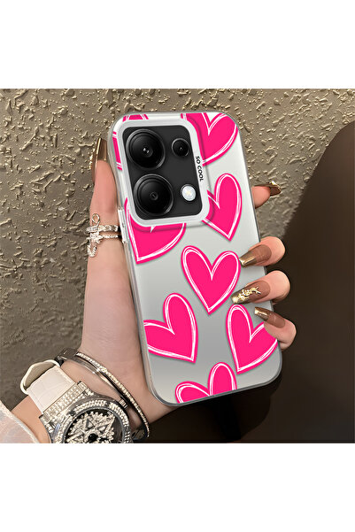 ucuc Xiaomi Redmi Note 14S Compatible Silicone Edge Hard Back Anti-Fall Case ...