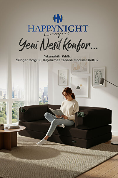 HAPPYNIGHT Sofya Aktivite Koltuğu | Oyun Koltuğu | Sünger Koltuk | Sinema Kol...