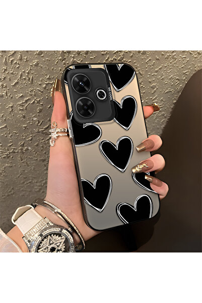 ucuc حافظة Xiaomi Redmi 13 المتوافقة مع الحافة السيليكونية الصلبة ذات النمط ا...