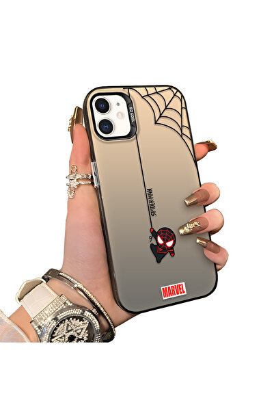 ucuc حافظة سبايدرمان متوافقة مع هاتف آيفون 11، مصنوعة من السيليكون الصلب ومضا...