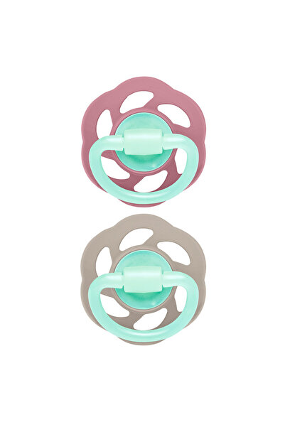 Nip Cherry Air Night Soother, Glow in the Dark Pacifier, 0-6M, 2pc