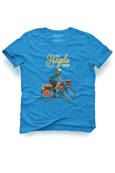 Tarrzzcom Unisex Design Tshirt Bike Tour
