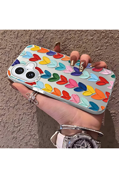 ucuc حافظة مضادة للسقوط من السيليكون المتوافقة مع هاتف iPhone 16 ذات حافة صلب...