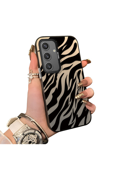 ucuc حافظة سيليكون متوافقة مع هاتف سامسونج جالاكسي S24 ذات حافة صلبة ومضادة ل...