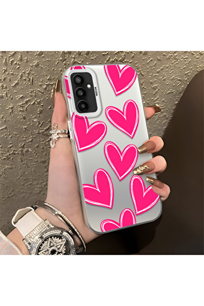 ucuc حافظة سيليكون متوافقة مع هاتف سامسونج جالاكسي M13/M23 ذات حافة صلبة ومضا...