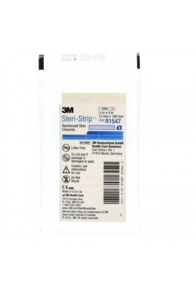 Steri-Strip Styroprene Strips R1547 - 10 Bags Per Pack of 50*6 (300 Strips)