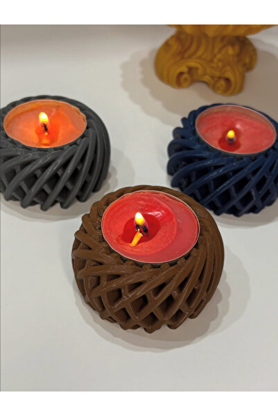 Spiral Mumluk 3'lü set